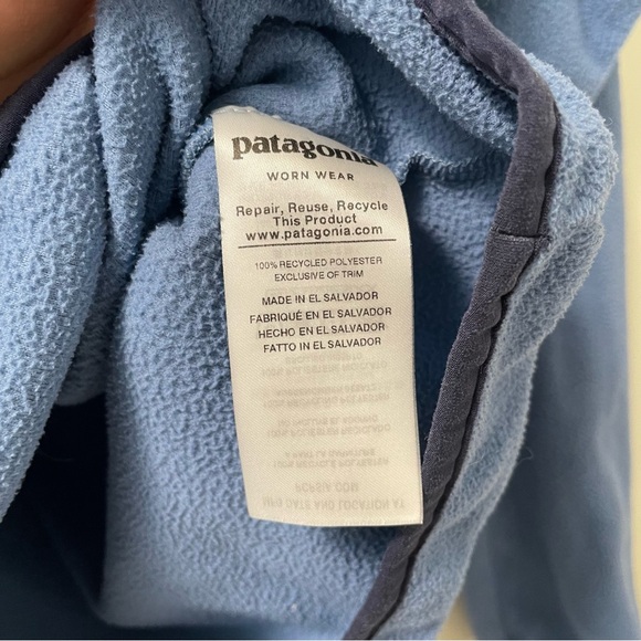 Patagonia Micro D Snap Pullover Fleece Jacket - Picture 4 of 7
